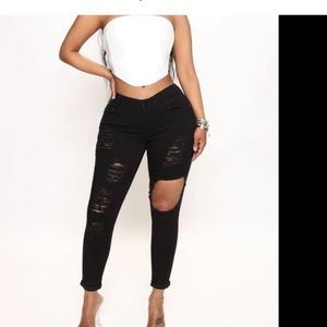 Fashion niva high waisted jeans